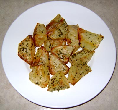 Broasted potato recipe