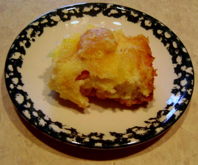 Upside-Down Peach Cake Recipe