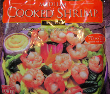 frozen  shrimp