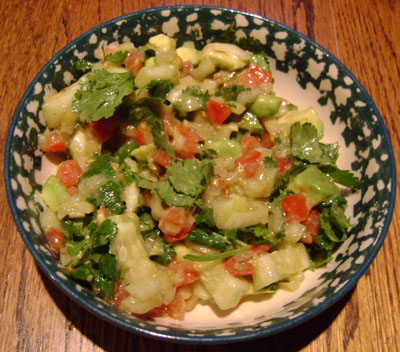 salad-tomatoes-cucumbers-cilantro