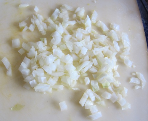 mango-salsa-step-onion chopped onion