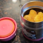 chicken nuggets in a thermos