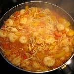 shrimp recipe with tomatoes and peppers