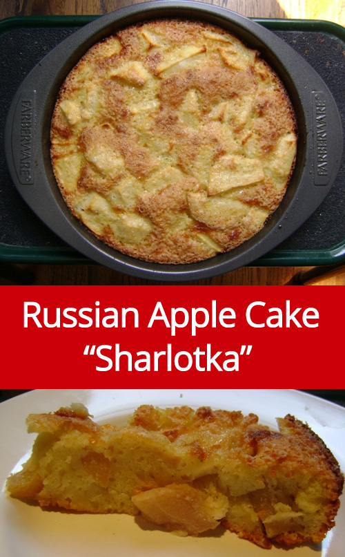 Russian Apple Cake “Sharlotka” Recipe – Melanie Cooks