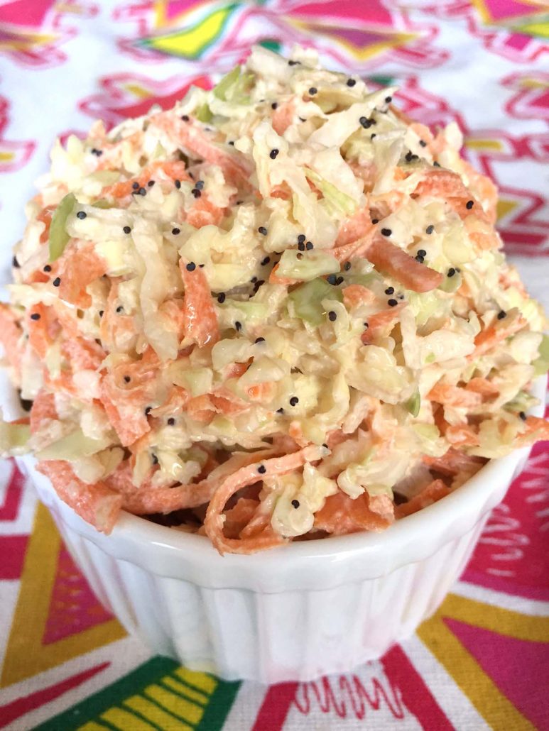 Creamy Sweet Coleslaw Restaurant-Style Recipe – Best Ever! – Melanie Cooks