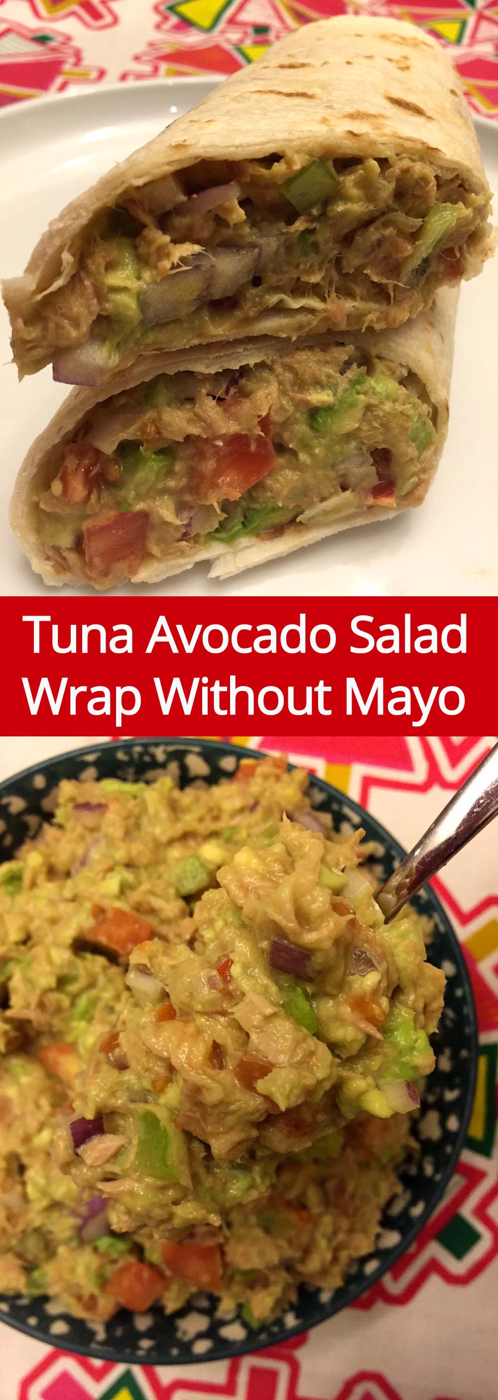 Tuna Avocado Salad Wrap Recipe Without Mayo Melanie Cooks