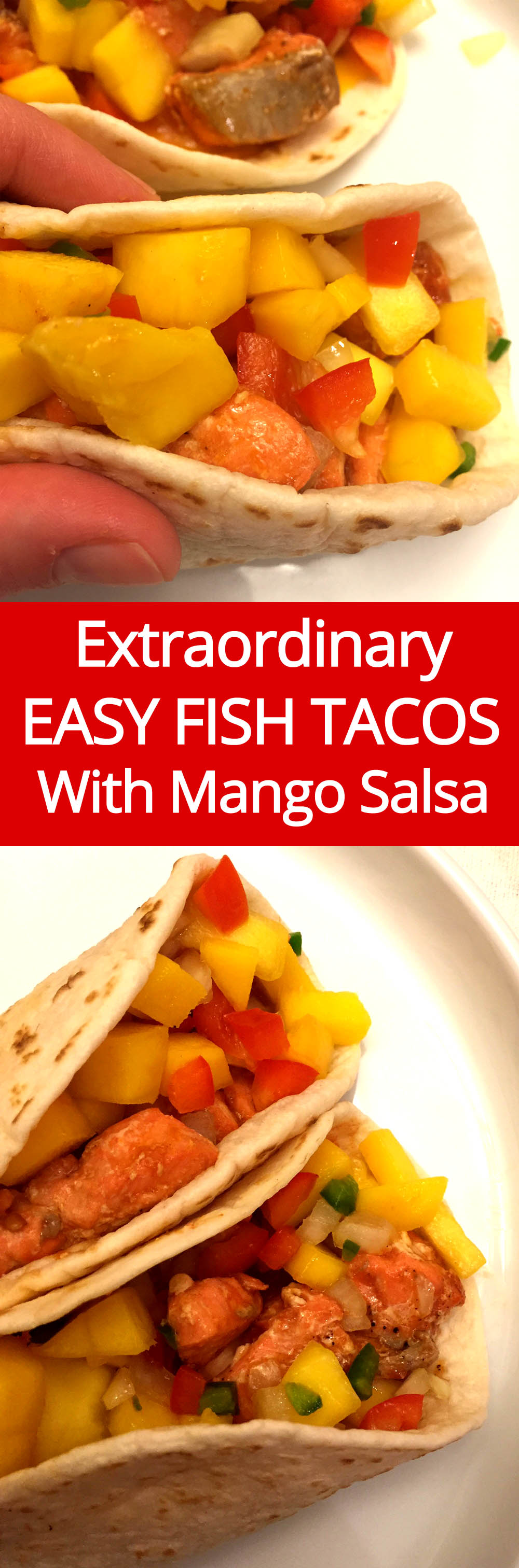 Easy Fish Tacos Recipe With Mango Salsa – Melanie Cooks