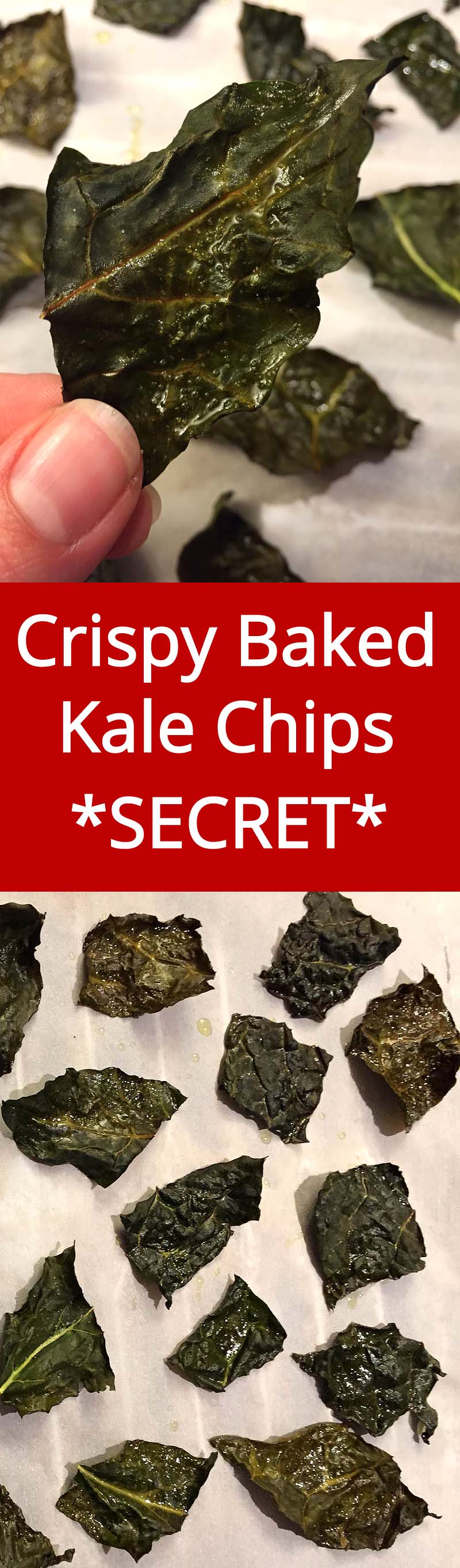 Crispy Baked Kale Chips Recipe Healthy & Crunchy! Melanie Cooks