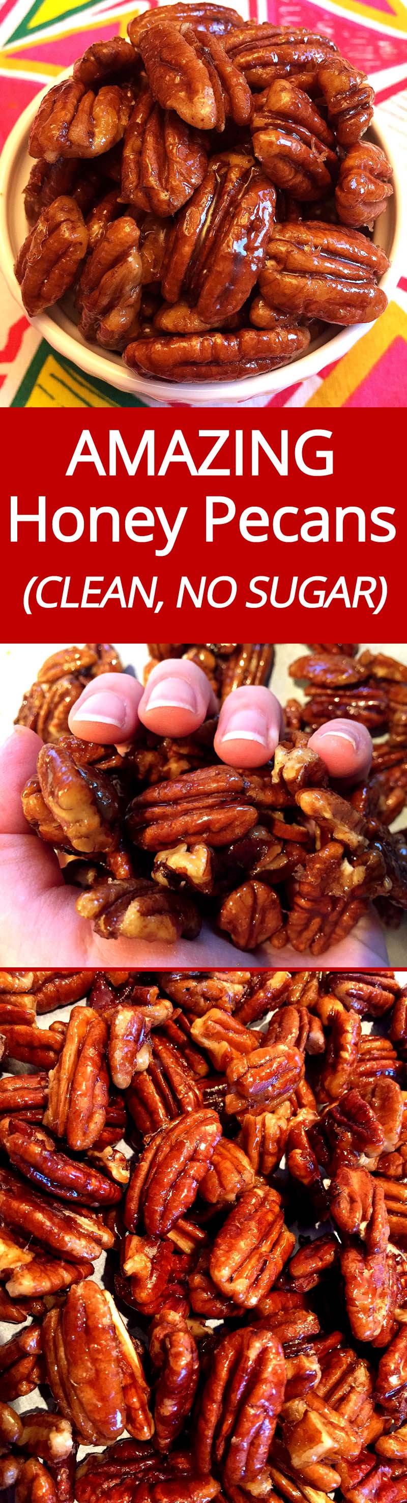 honey candied pecans healthy clean eating recipe with no added christmas pecans recipe