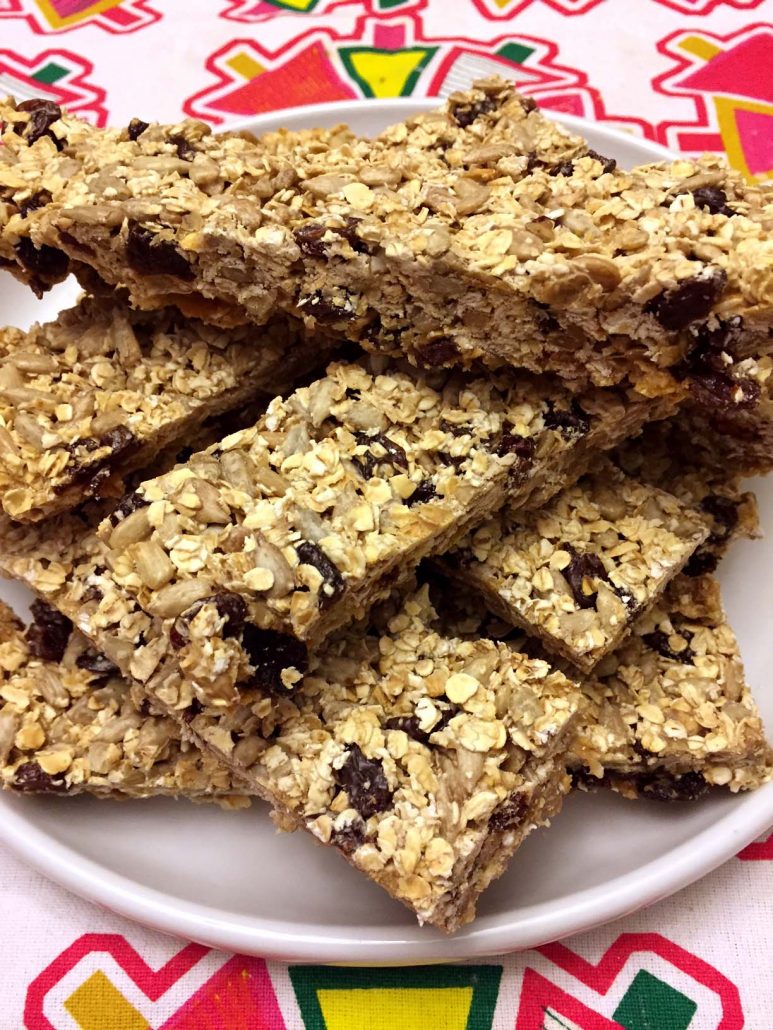 Easy Homemade Nut Free Granola Bars Recipe Melanie Cooks