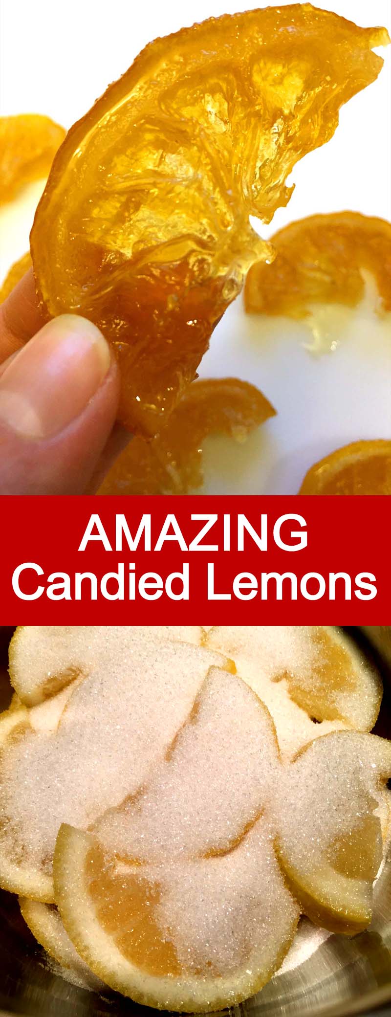 Candied Lemon Slices Recipe Melanie Cooks