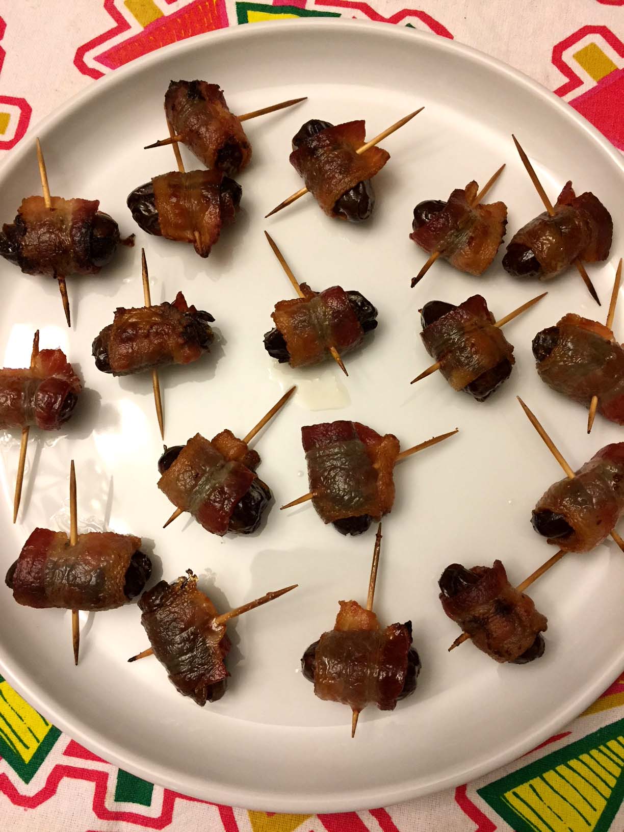 Bacon Wrapped Dates Appetizer Recipe Melanie Cooks