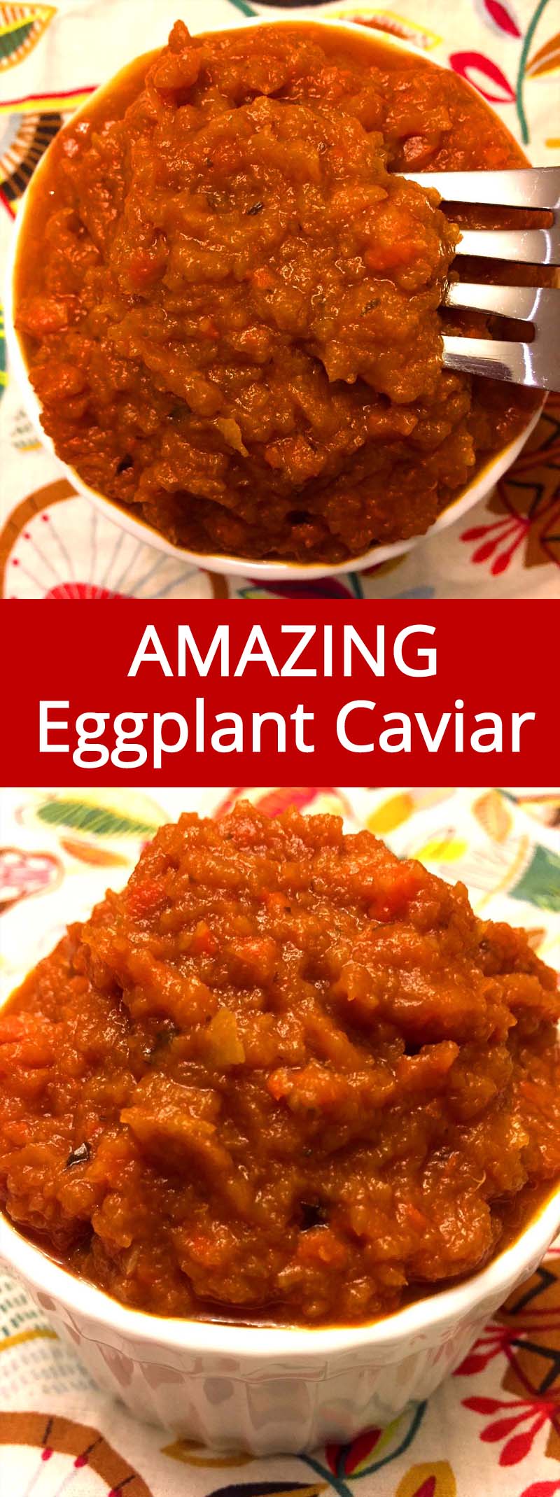 Russian Eggplant Caviar Recipe (Baklazhannaya Ikra) Melanie Cooks