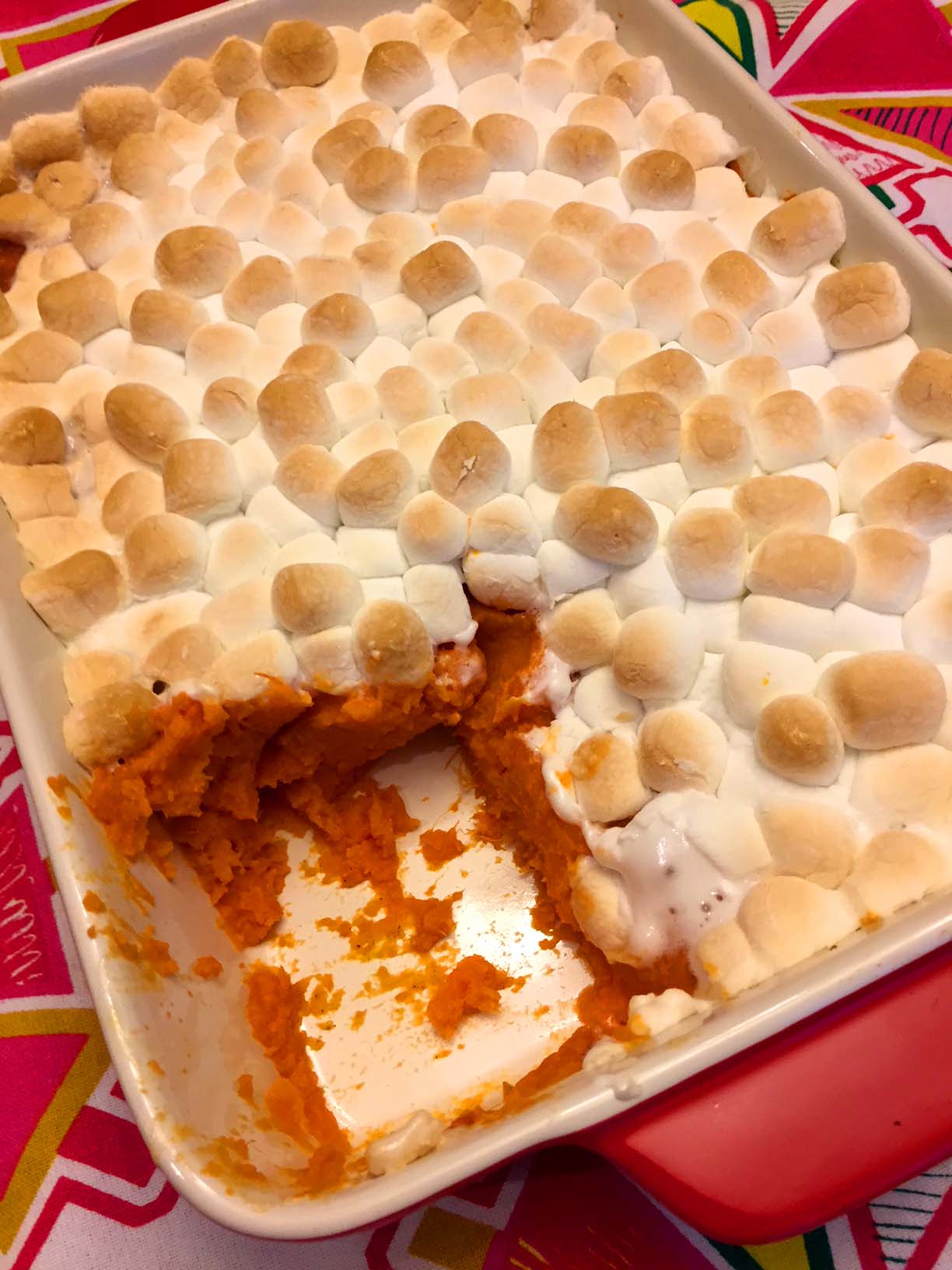 Sweet Potatoes Casserole With Marshmallows – Melanie Cooks