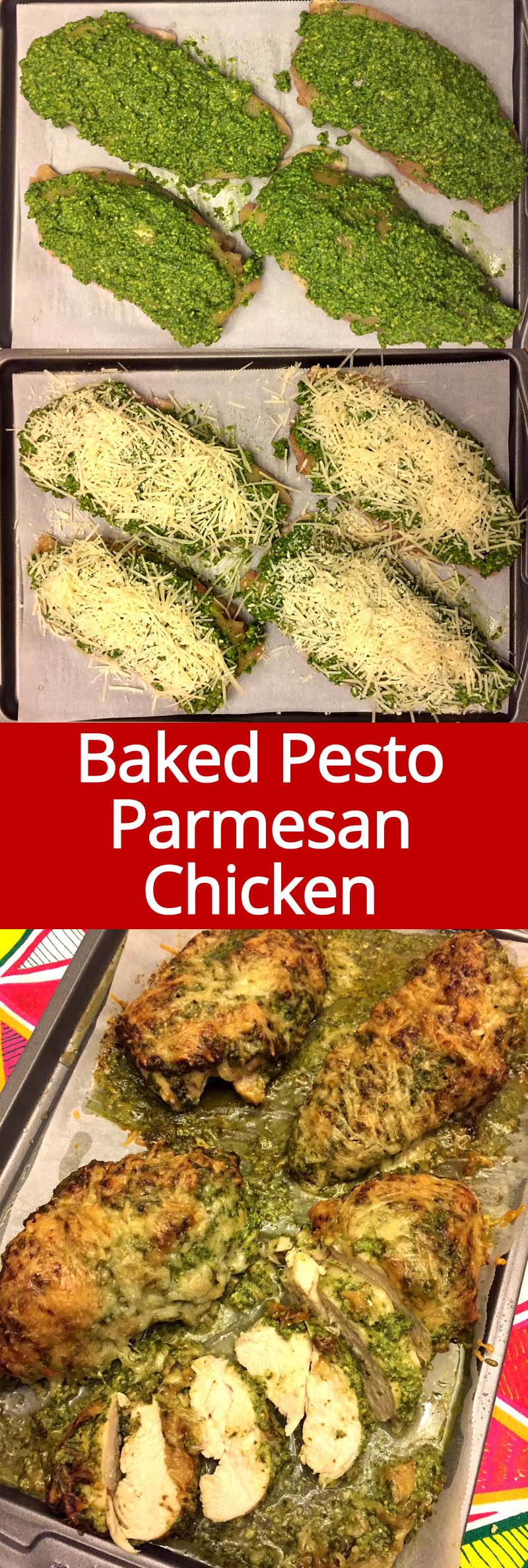 Baked Pesto Chicken Recipe With Parmesan Cheese Melanie Cooks