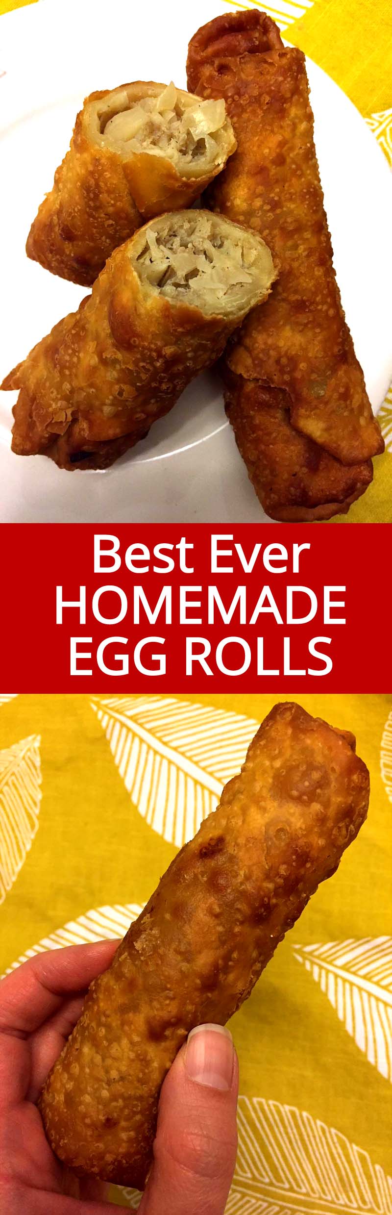 Easy Homemade Chinese Egg Rolls Recipe Melanie Cooks