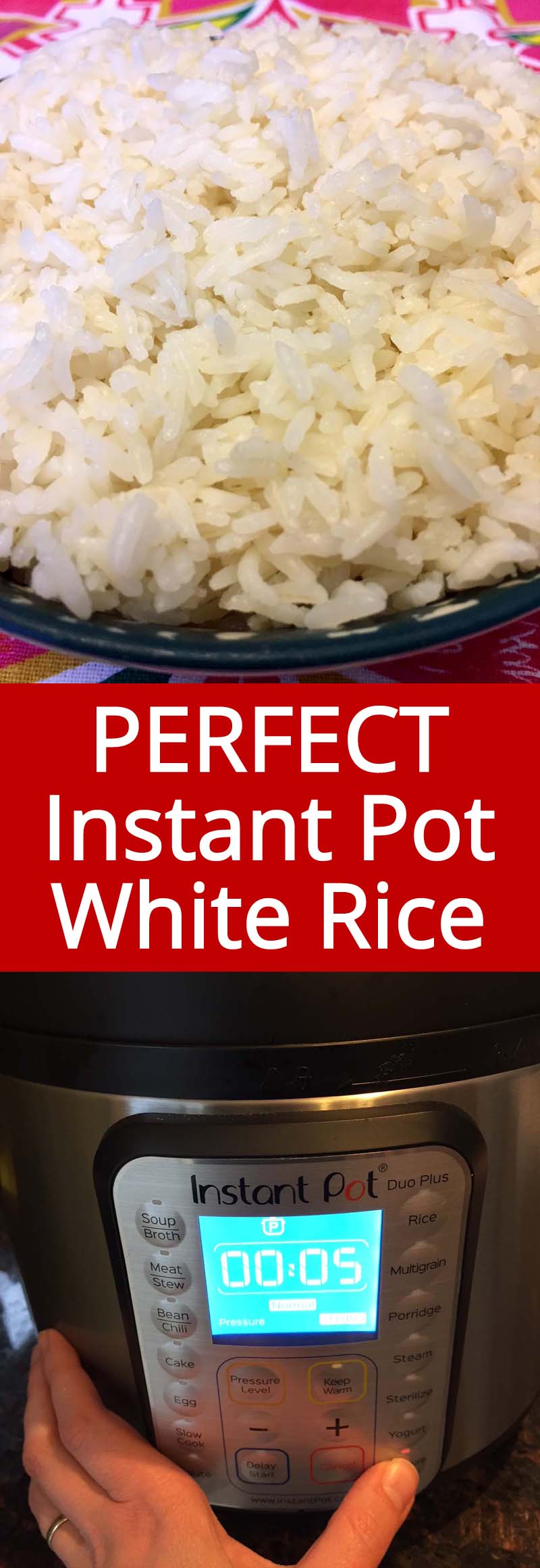 Instant Pot White Rice How To Cook Rice In A Pressure Cooker
