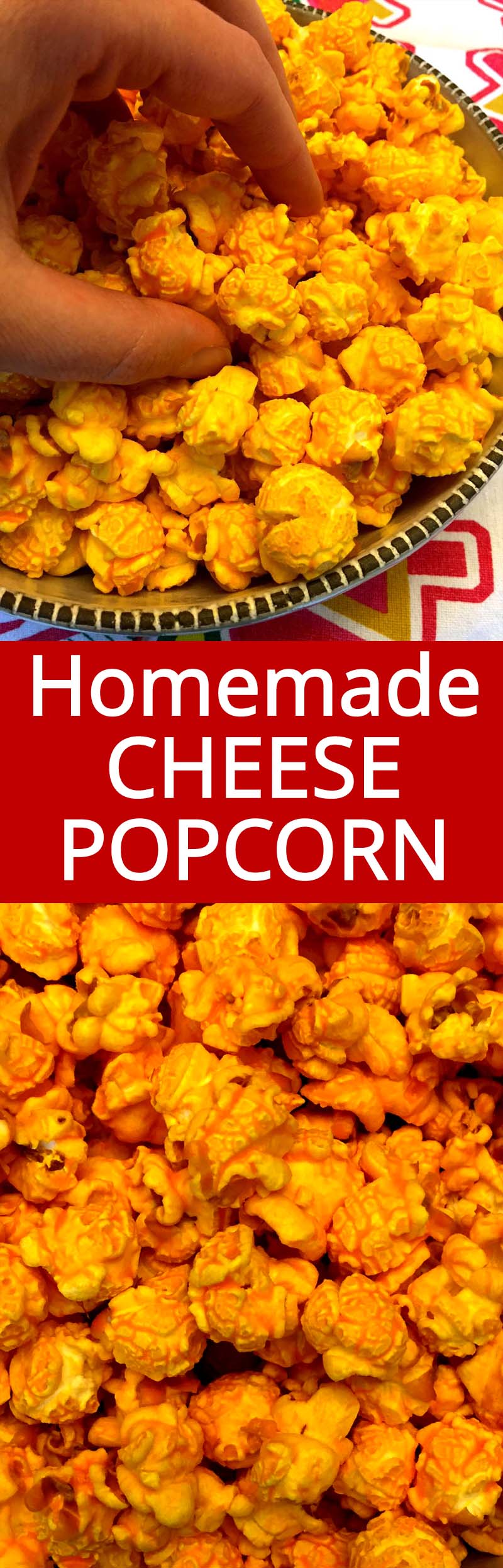 Homemade Cheese Popcorn Recipe Melanie Cooks