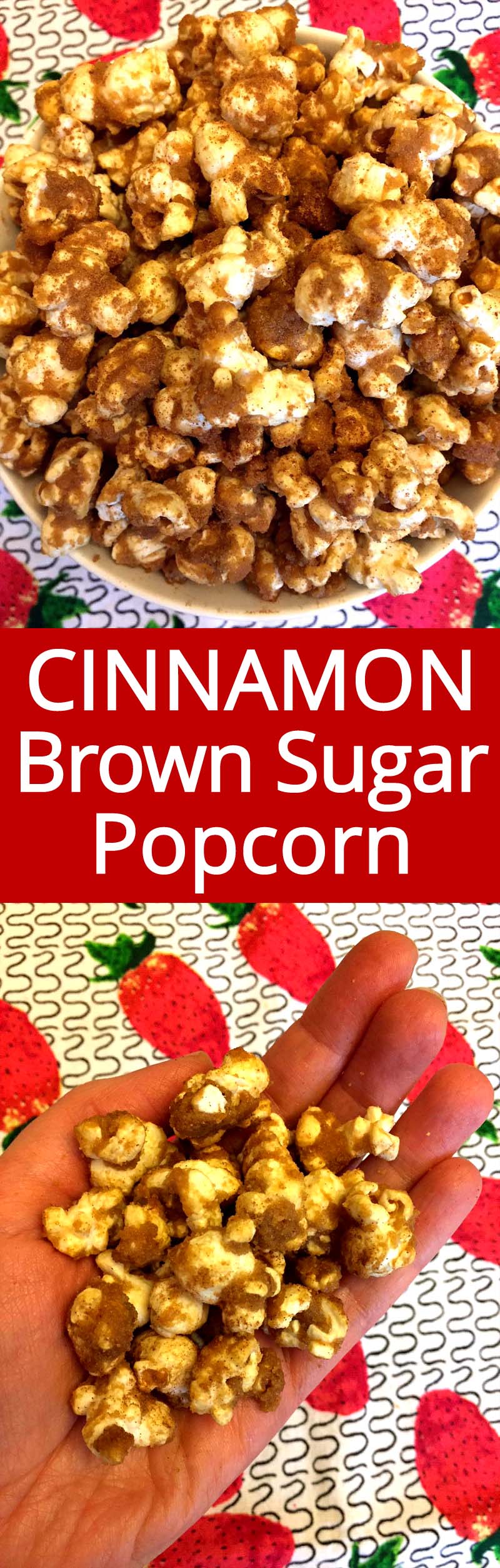 Cinnamon Brown Sugar Popcorn Recipe Melanie Cooks