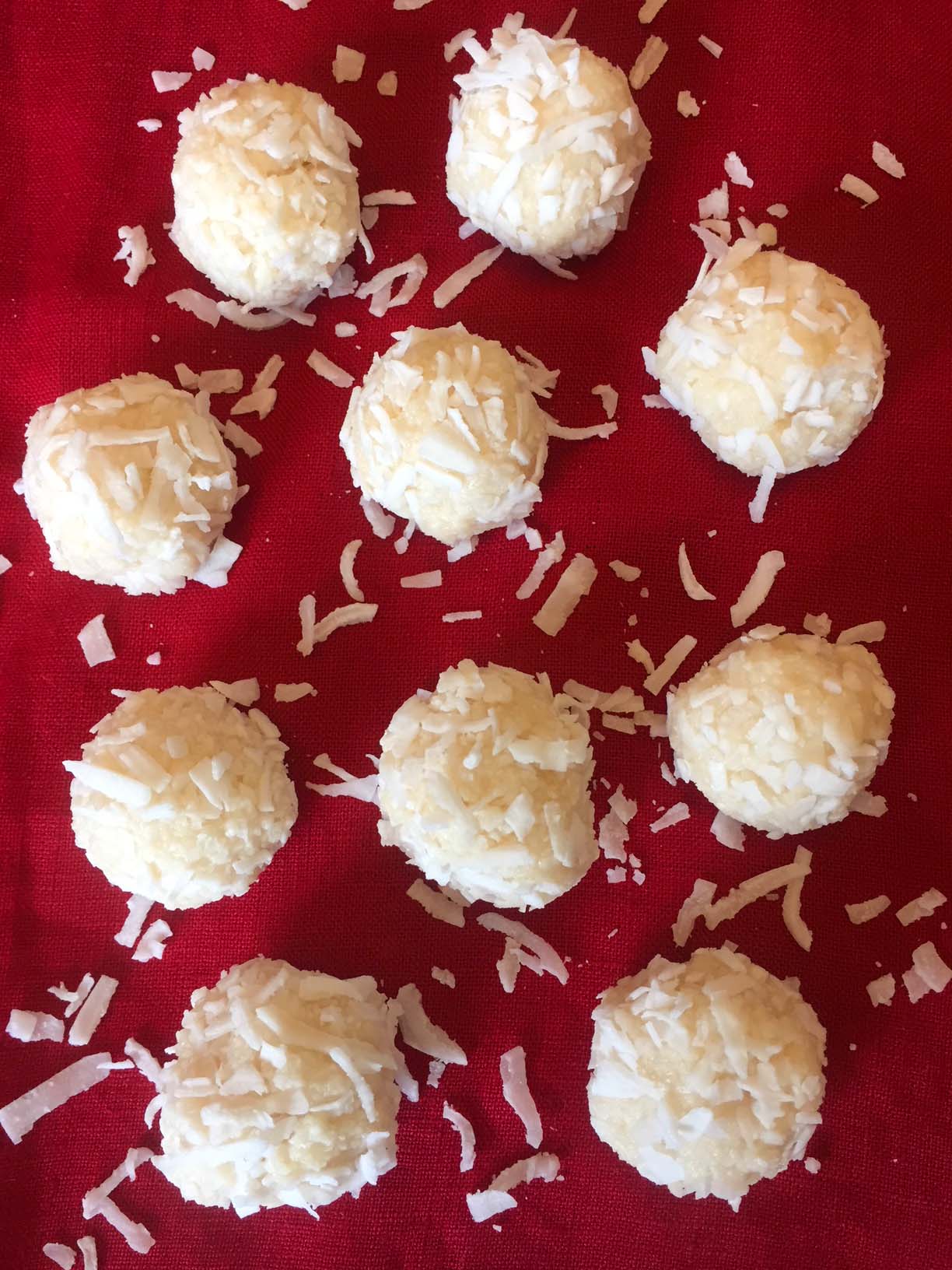 Coconut Balls Healthy NoBake Coconut Truffles Recipe Melanie Cooks