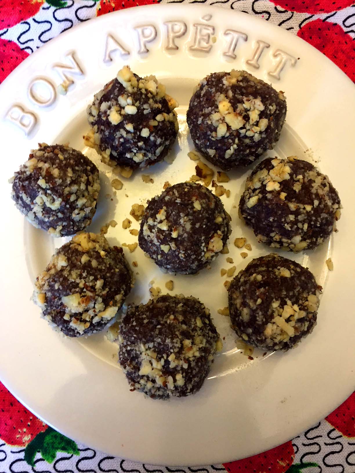Healthy Hazelnut Chocolate Truffles Energy Balls Melanie Cooks