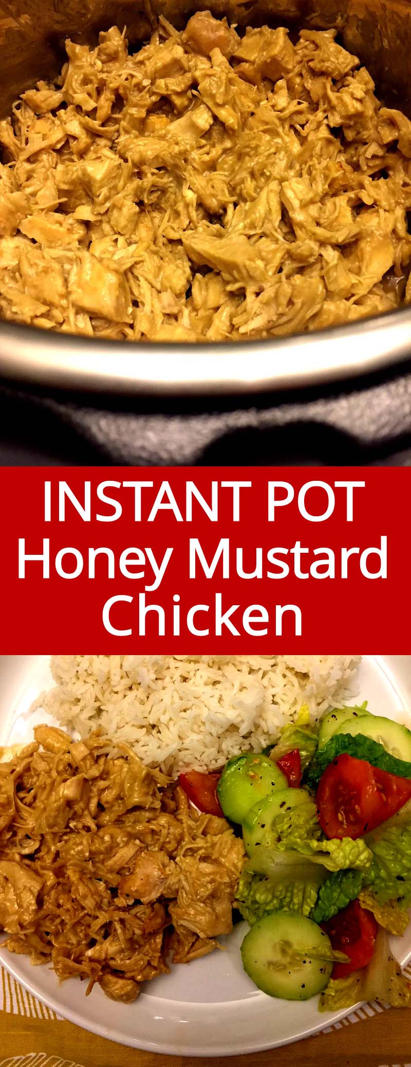 Instant Pot Honey Mustard Chicken Recipe Melanie Cooks