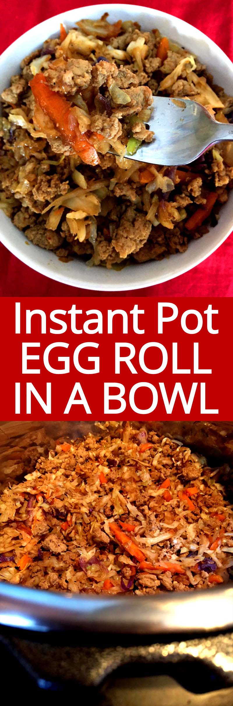 Instant Pot Egg Roll In A Bowl Recipe Melanie Cooks