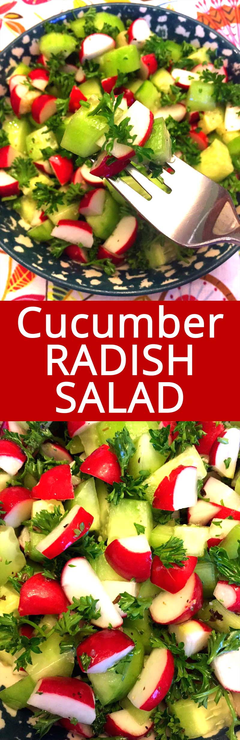 Cucumber Radish Salad Recipe Melanie Cooks