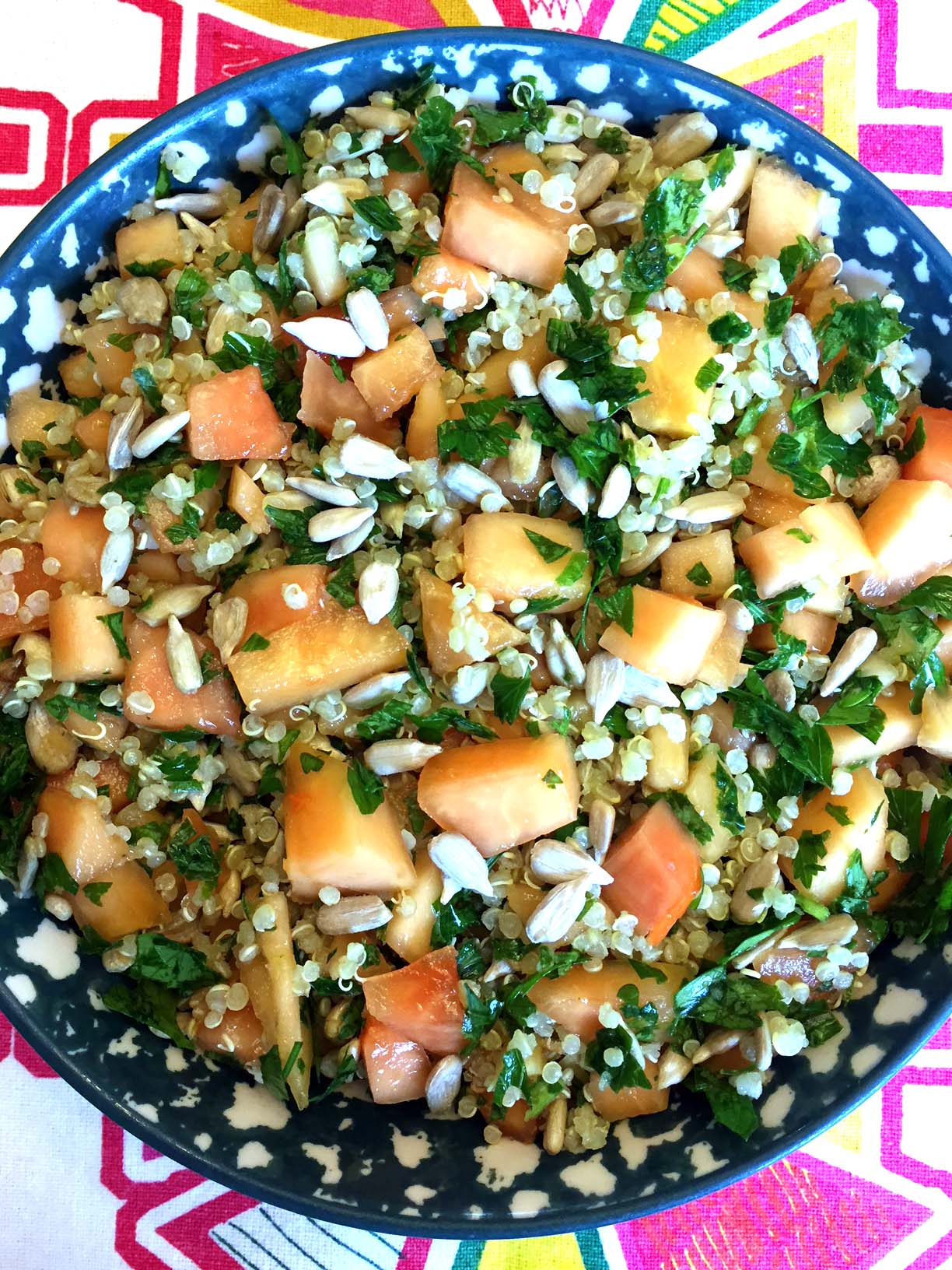 Papaya Quinoa Salad Recipe Melanie Cooks