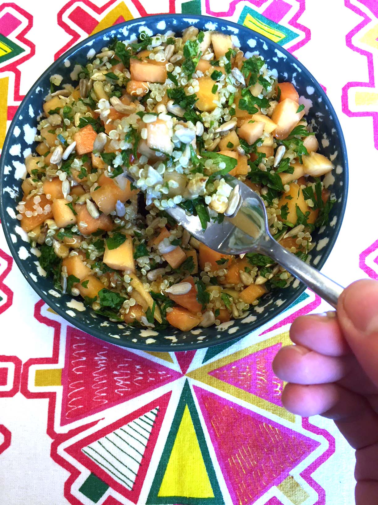 Papaya Quinoa Salad Recipe Melanie Cooks
