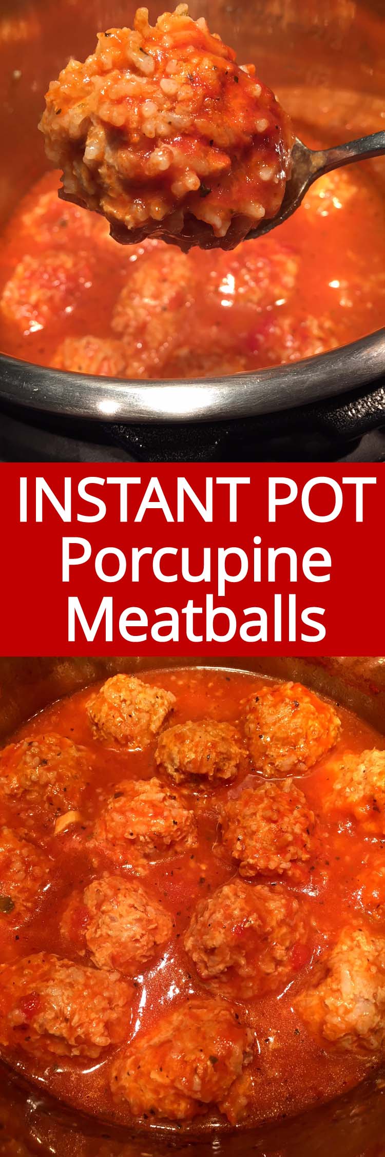 Instant Pot Porcupine Meatballs With Rice Melanie Cooks
