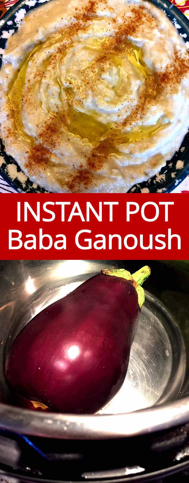 Instant Pot Eggplant Dip (Baba Ganoush) Melanie Cooks