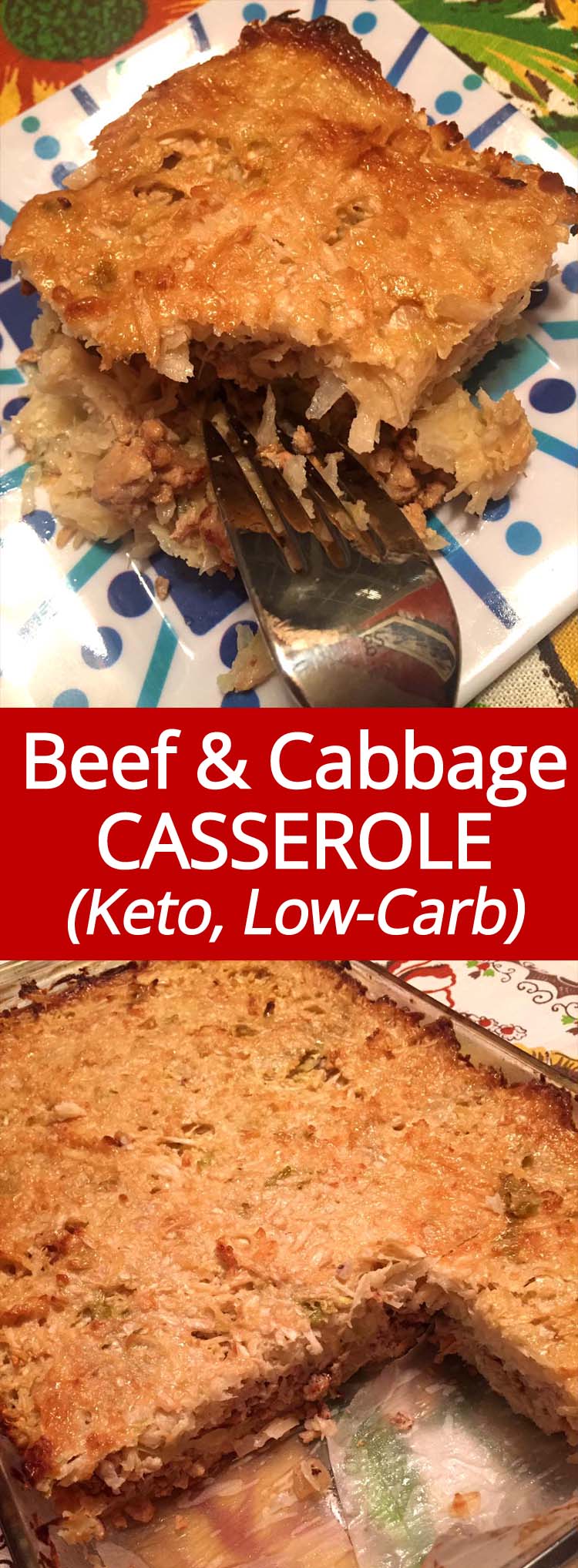 Ground Beef And Cabbage Casserole (Without Tomato Sauce) Melanie Cooks