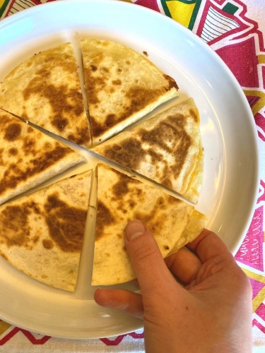 easy cheese quesadillas