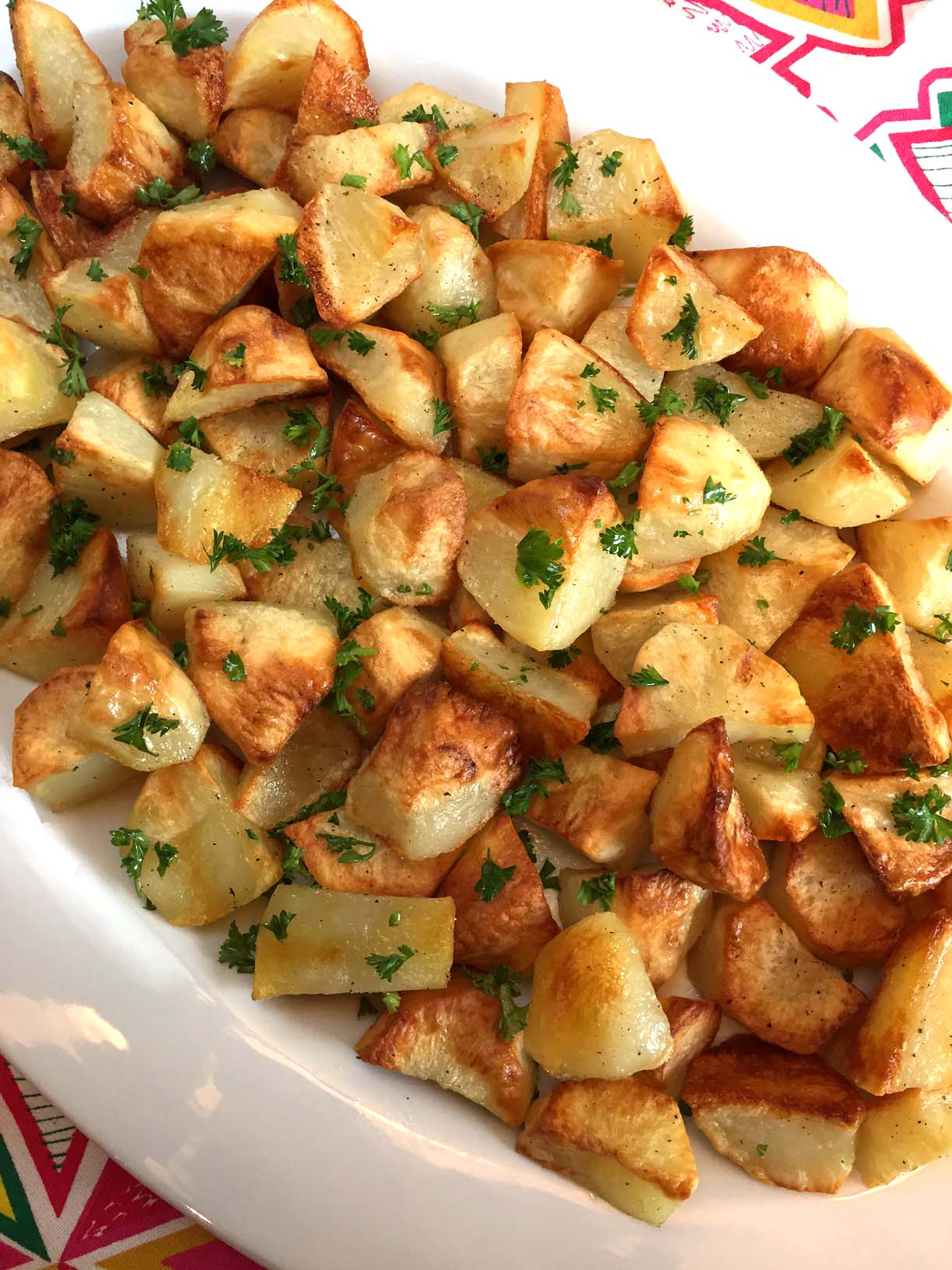 Easy Oven Roasted Potatoes {Easy to Make!} - Spend With Pennies