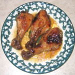 sweet and sour baked chicken legs