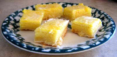 Lemon Bars Recipe