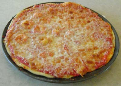 Homemade Cheese Pizza Recipe