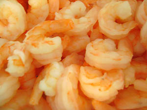 cooked shrimp