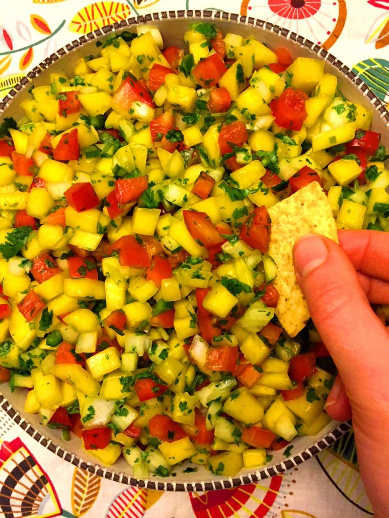 Easy Mango Salsa