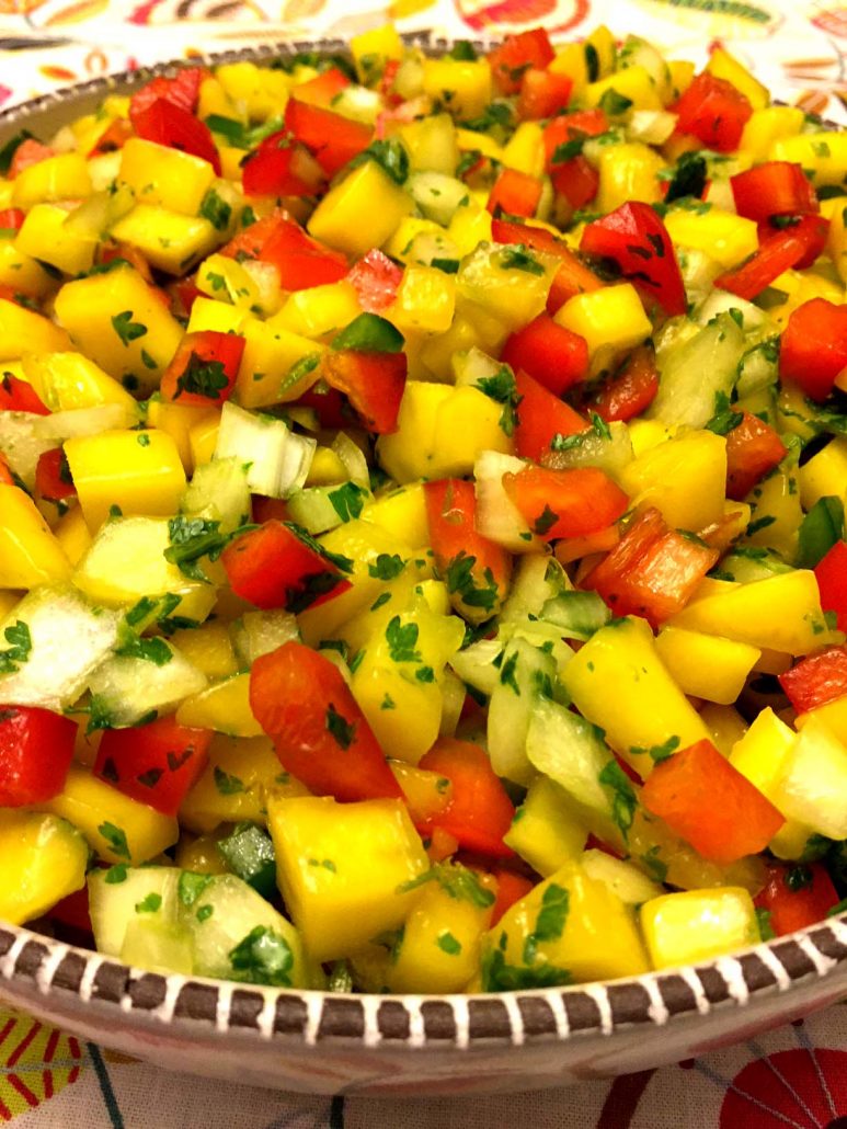 Mango Salsa With Jalapeno Pepper