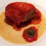 slow cooker stuffed peppers