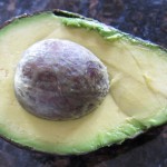 avocado half picture