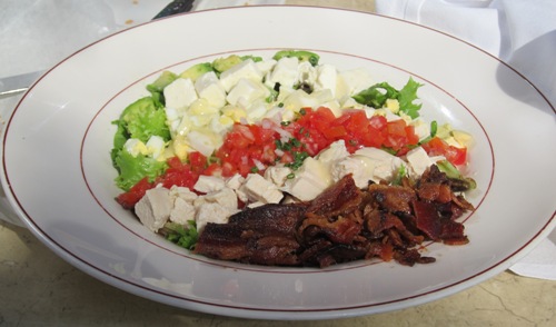 Cobb salad at Cafe Central