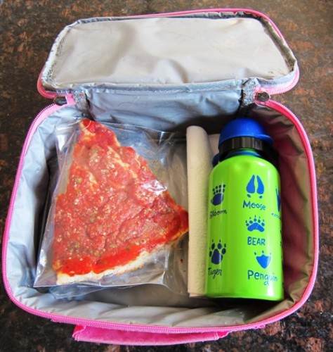 packing a lunch box for school