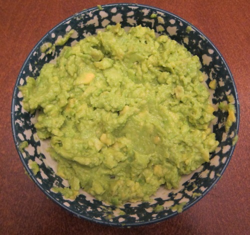 Guacamole With One Avocado