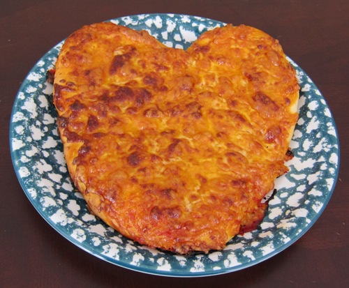 How To Make Heart Shaped Pizza