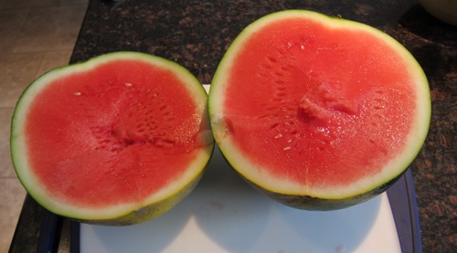Kid's Choice Watermelon cut in half
