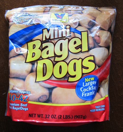 Mini Bagels Dogs From Costco