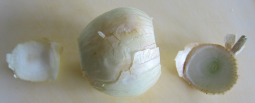 onion before peeling